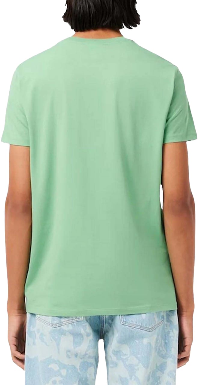 Lacoste Heren Katoenen Pima T-shirt Groen