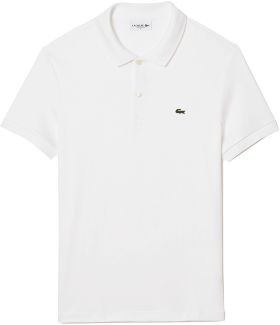 Lacoste Lacoste Polo Regular Fit Pima Cottan Wit