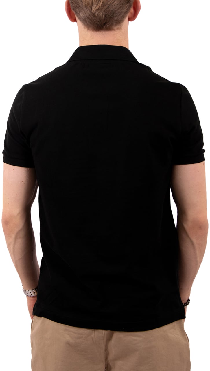Lacoste Polo slimfit Zwart
