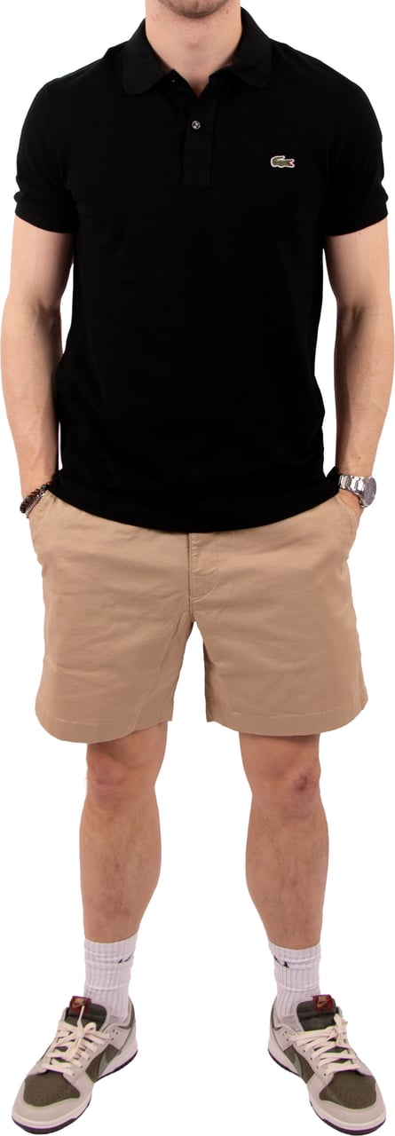 Lacoste Polo slimfit Zwart