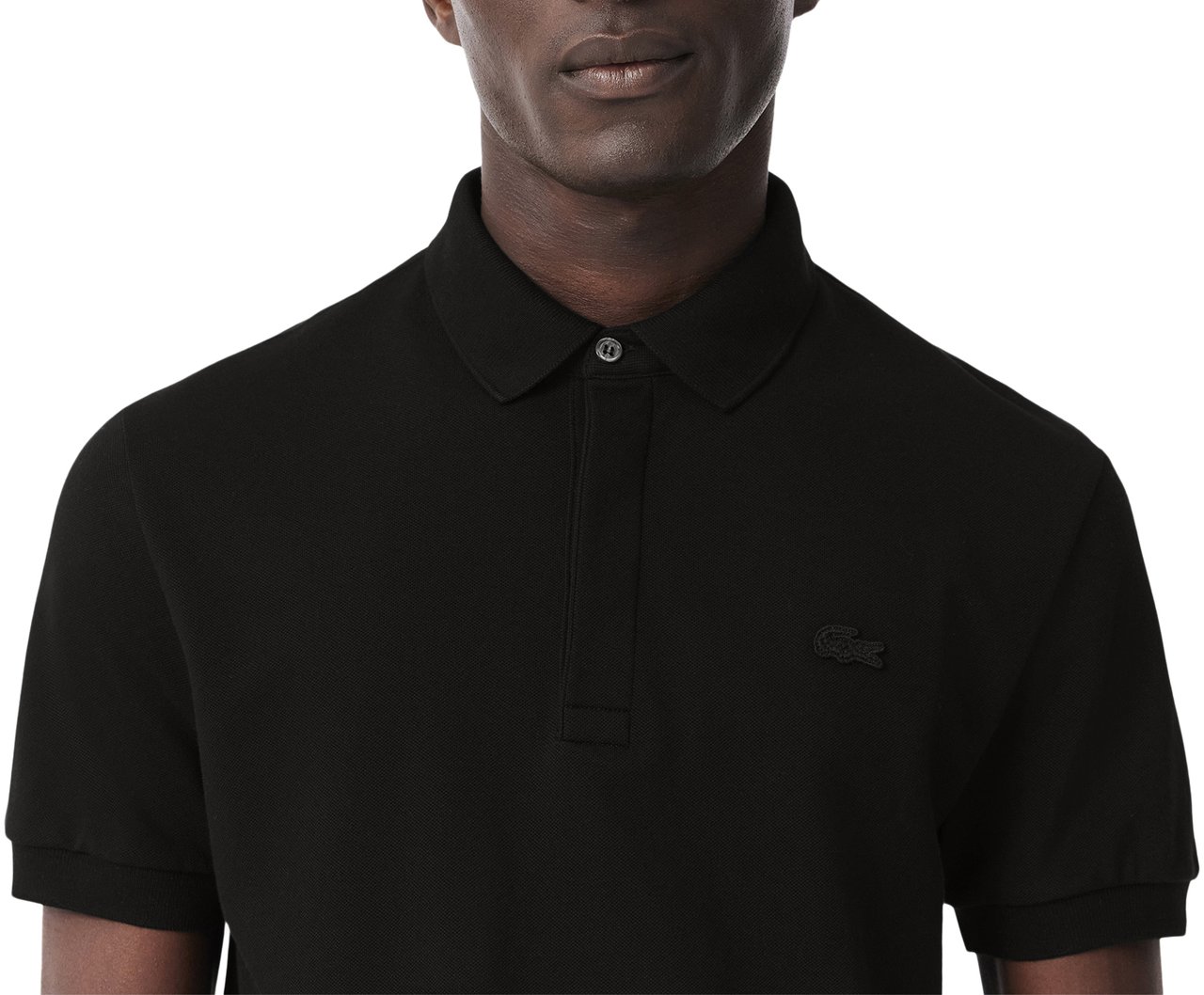 Lacoste Polo Regular Fit HP S/S Black Zwart