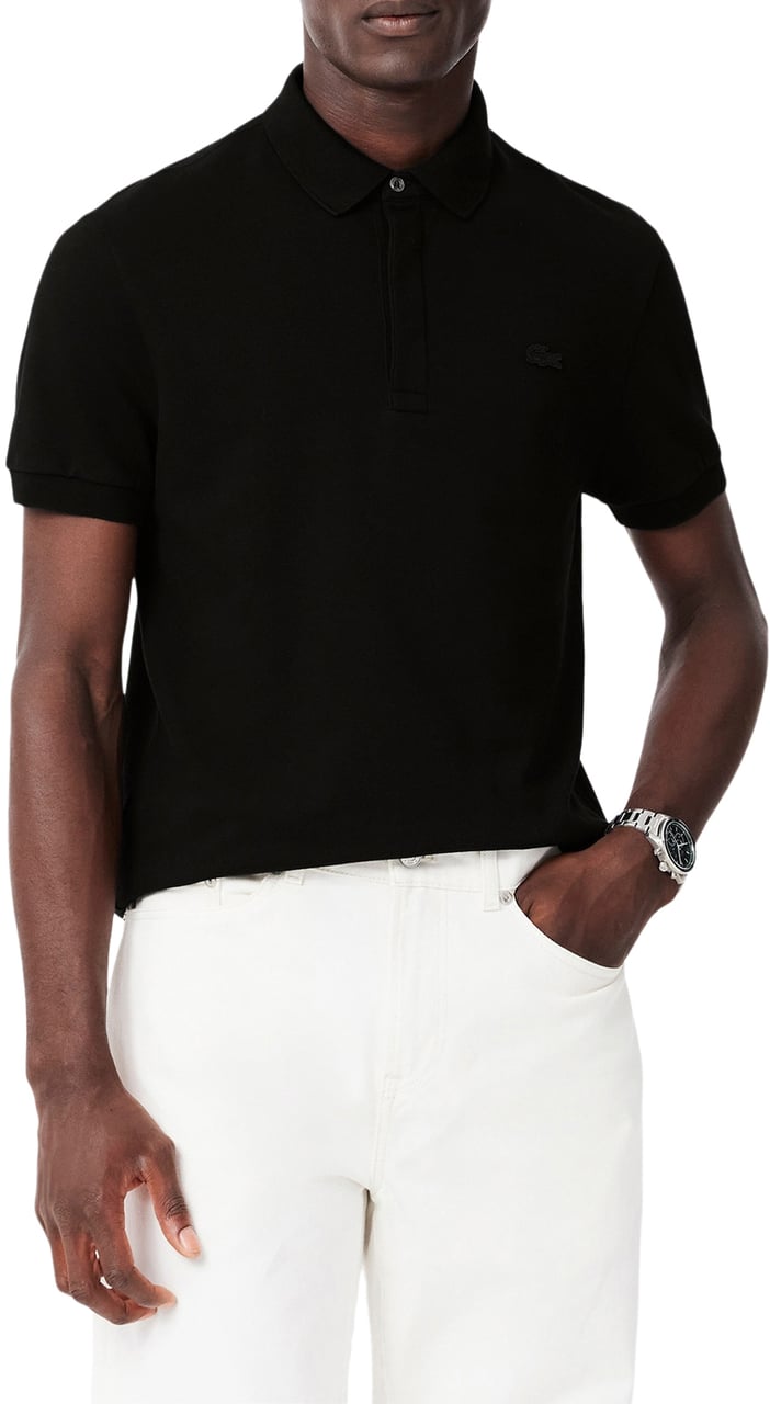 Lacoste Polo Regular Fit HP S/S Black Zwart