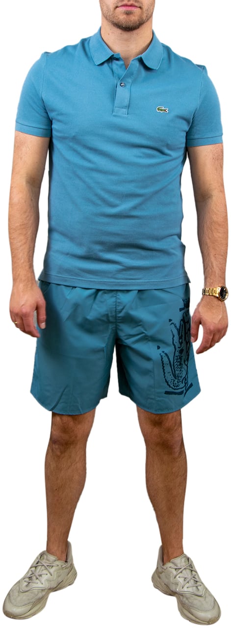 Lacoste Polo Slimfit Blauw