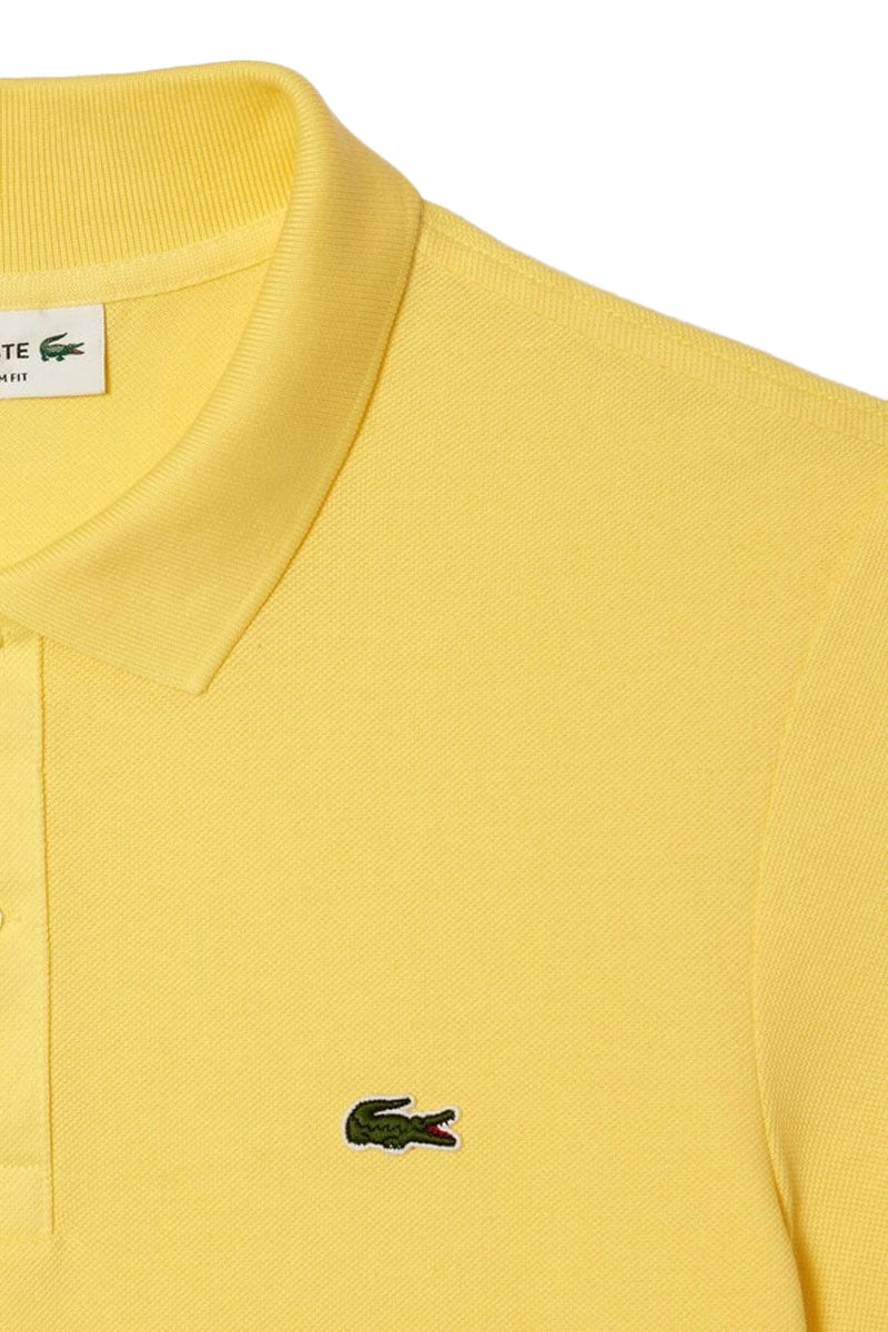 Lacoste Lacoste Polo Slimfit Geel