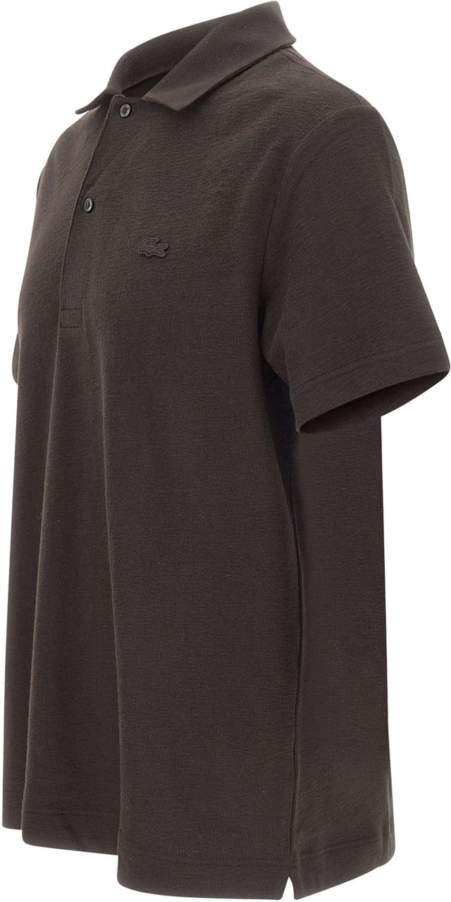 Lacoste T-Shirts And Polos Brown Bruin