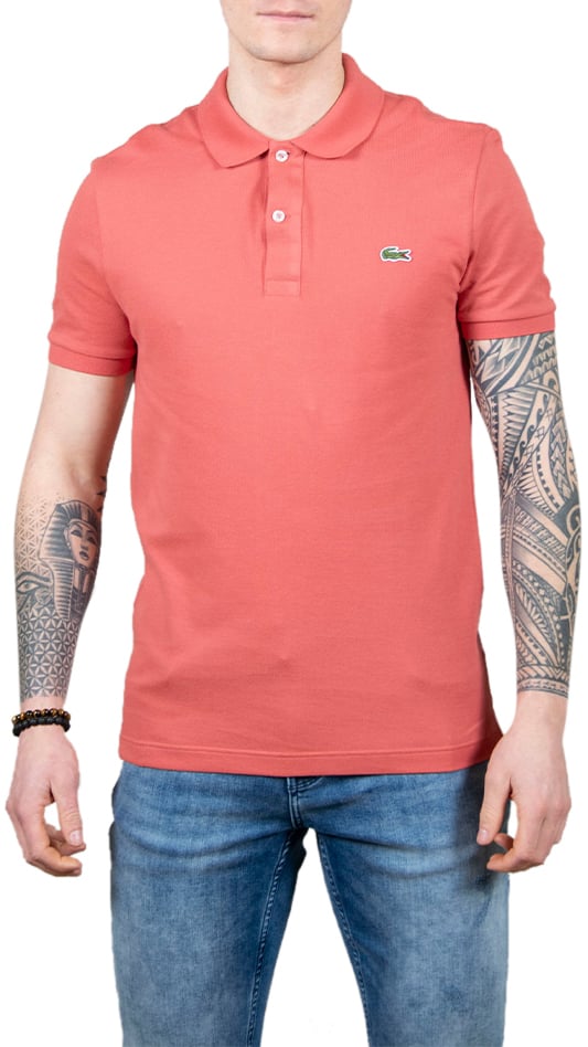 Lacoste Lacoste Polo Slimfit Rood
