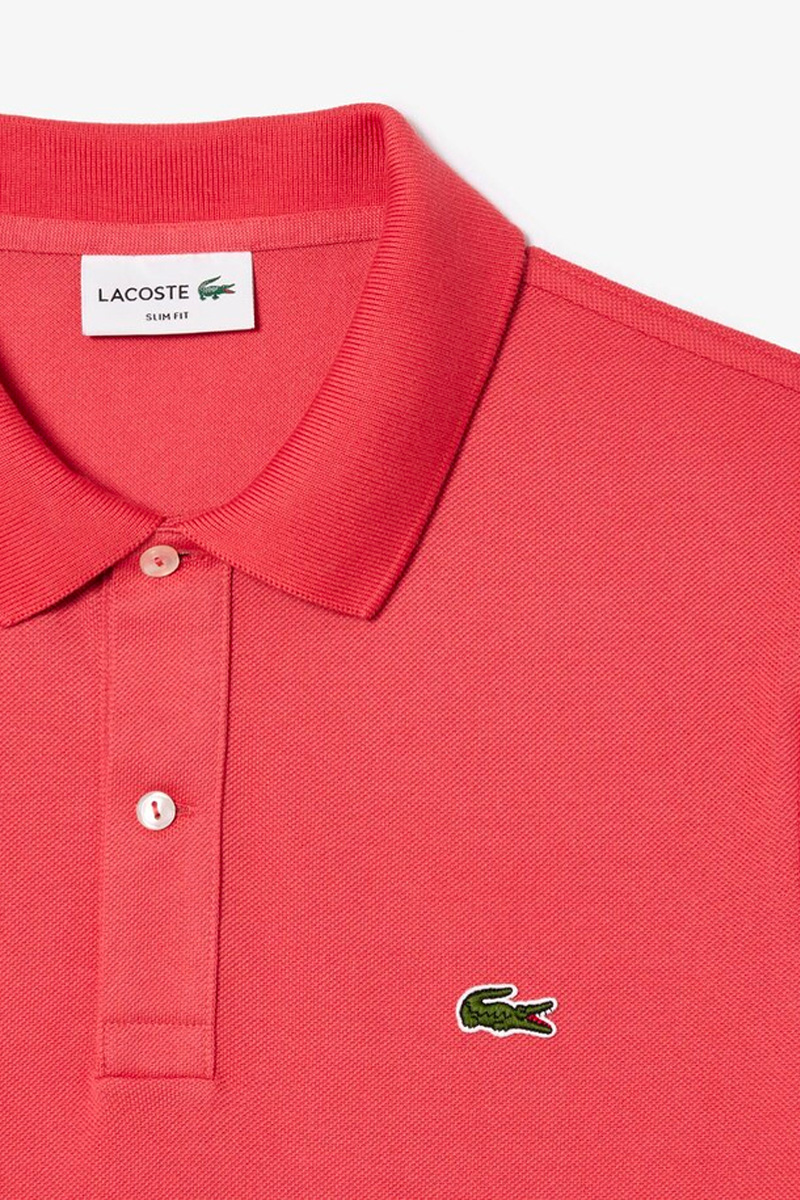 Lacoste Lacoste Polo Slimfit Rood