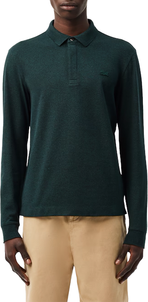 Lacoste Lacoste Polo Longsleeve Regular Fit Groen