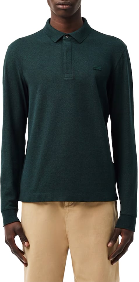 Lacoste Polo Longsleeve Regular Fit Groen