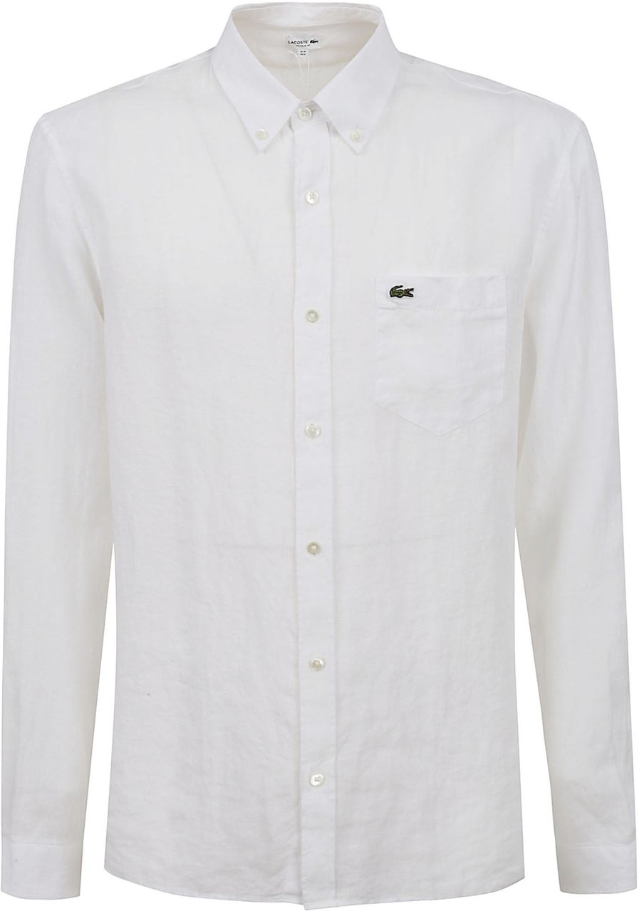 Lacoste Shirts Bianco Wit