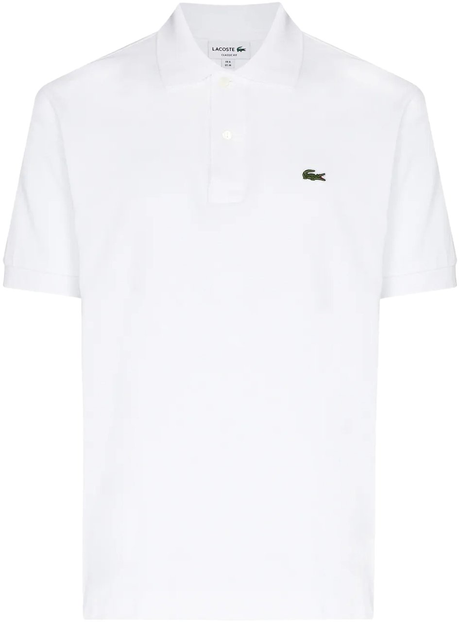 Lacoste polo a detail de logo Beige