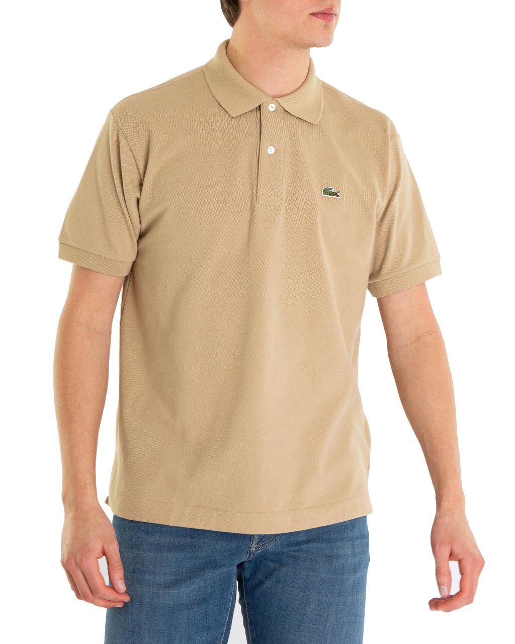 Lacoste Heren 1Hp1 Polo Beige Beige