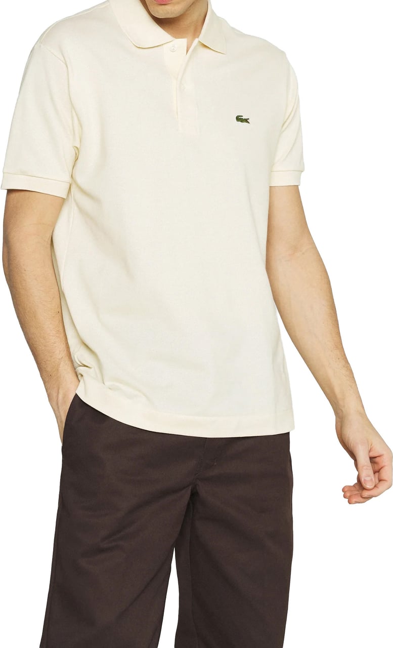Lacoste T-Shirts And Polos Ecru Wit