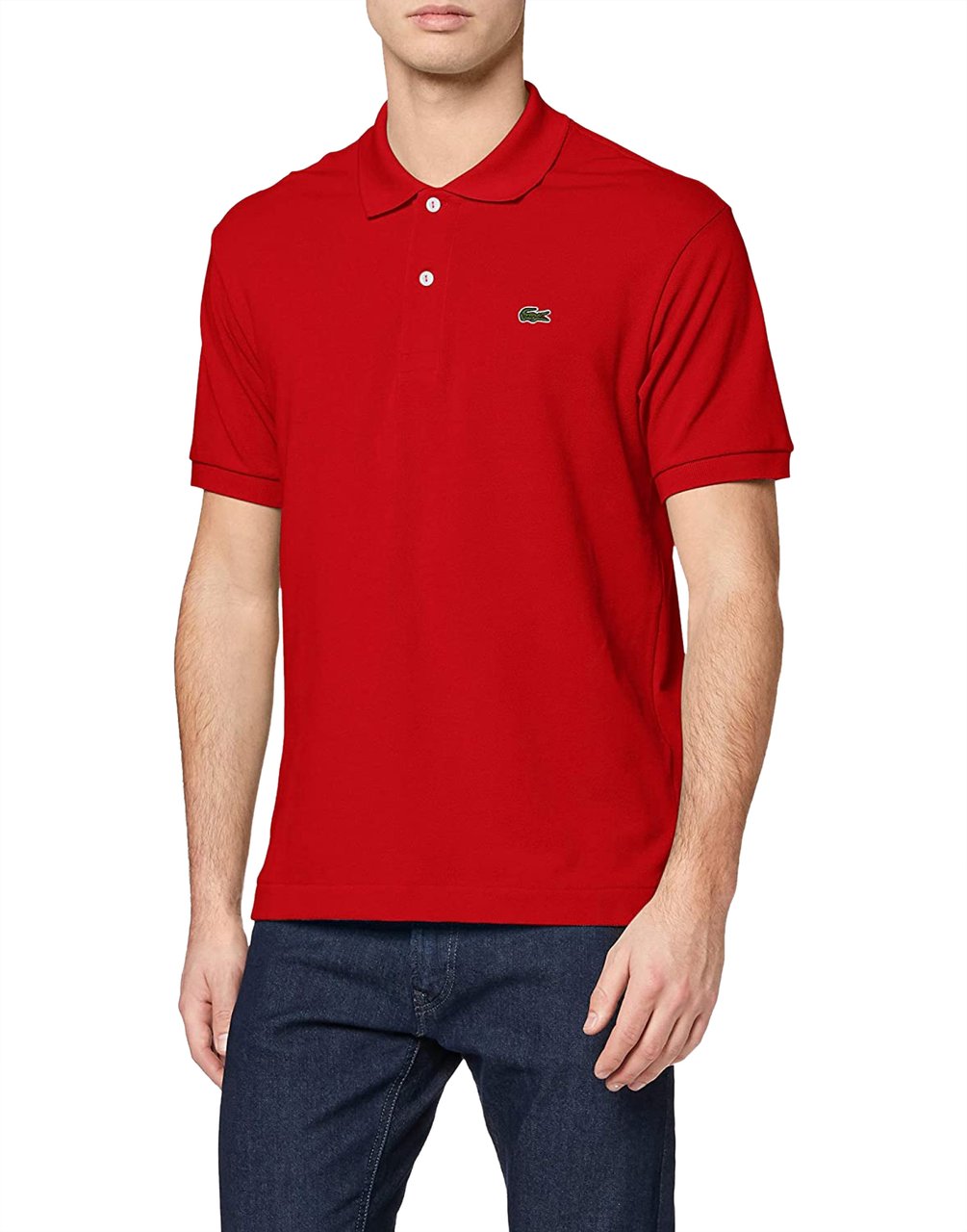Lacoste L.12.12 Classic Logo Polo Shirt Rood