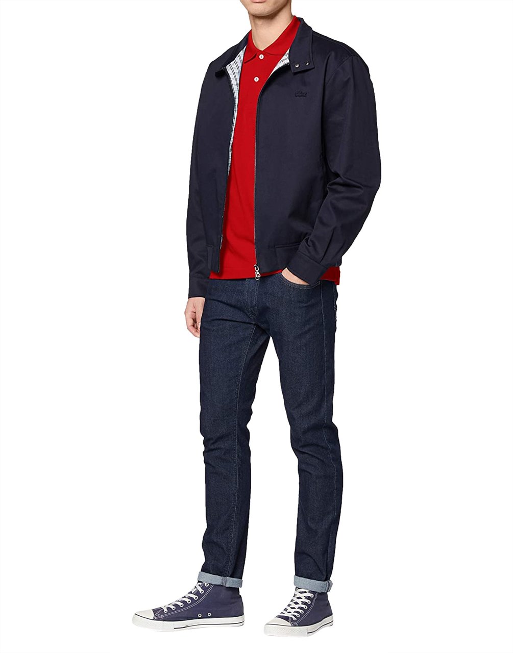 Lacoste L.12.12 Classic Logo Polo Shirt Rood