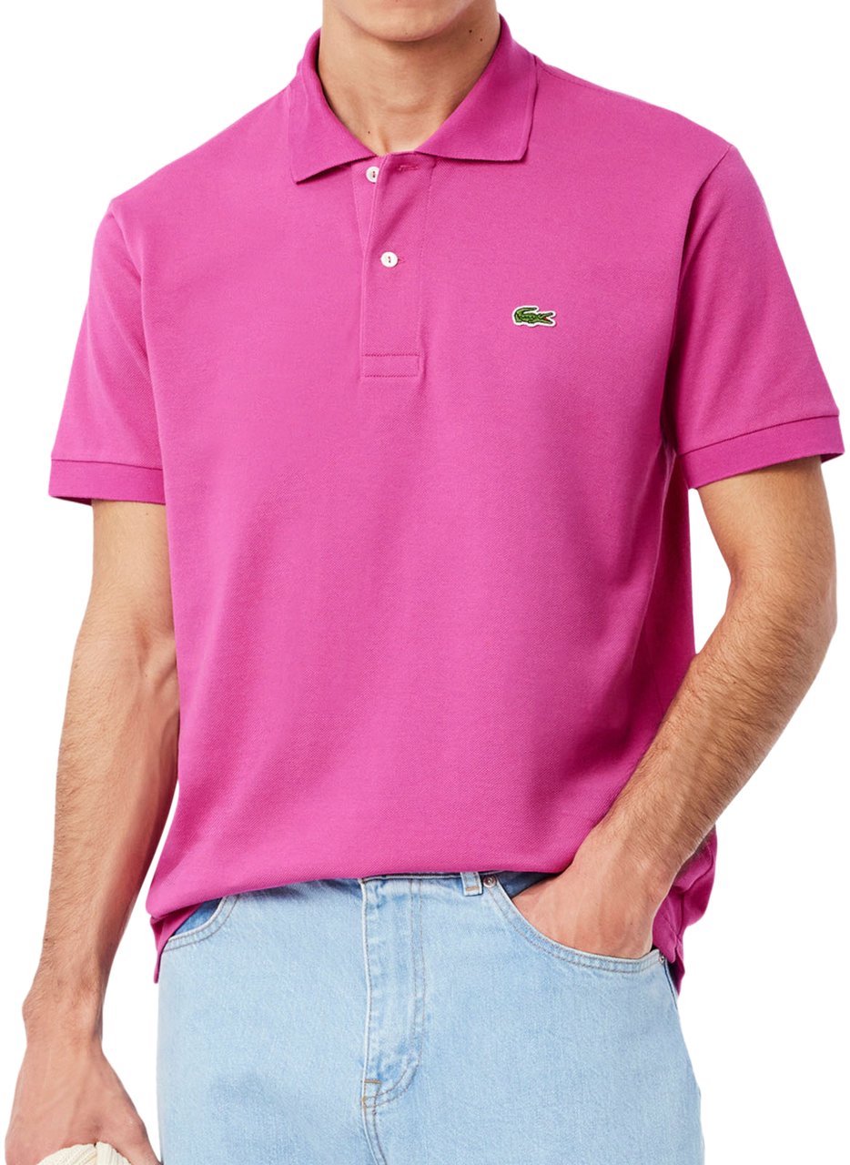 Lacoste T-Shirts And Polos Fuchsia Roze