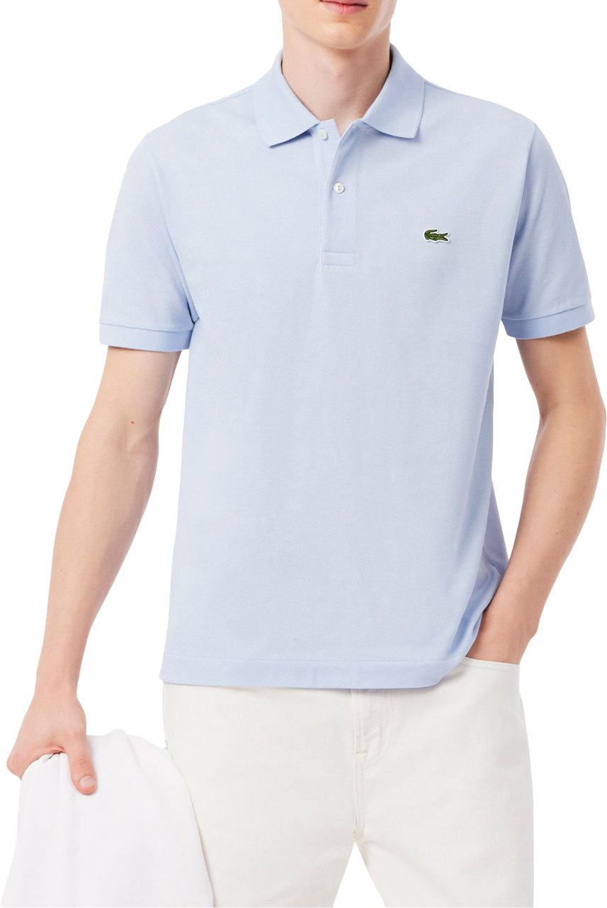 Lacoste 1hp3 Men's S/s Best Polo Polos Lichtblauw L1212-61 Blauw