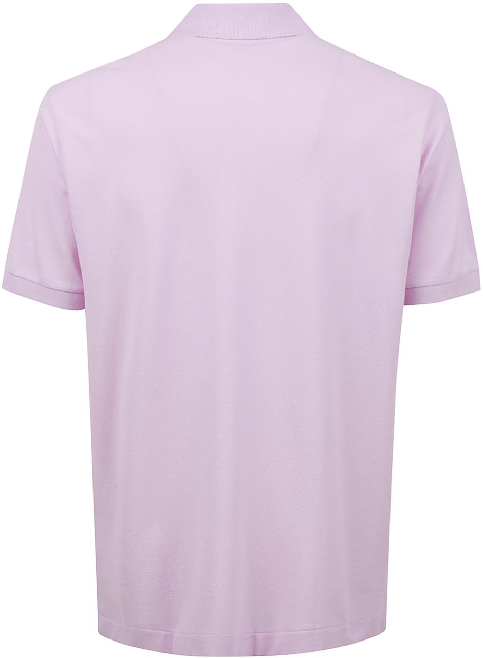 Lacoste T-Shirts And Polos Glicine Paars