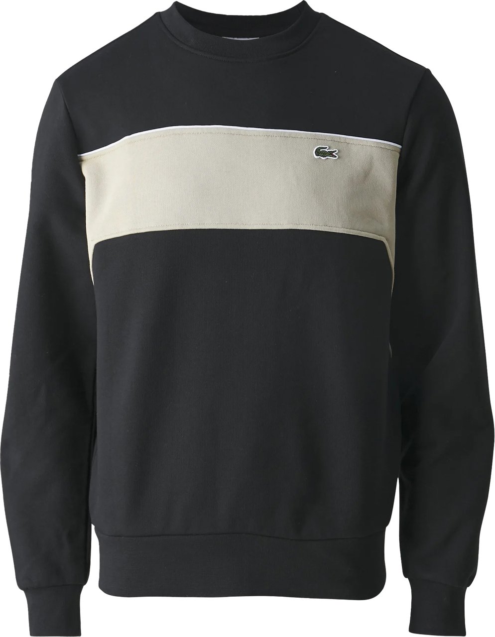 Lacoste Lacoste Sweatshirt Colar Block Zwart