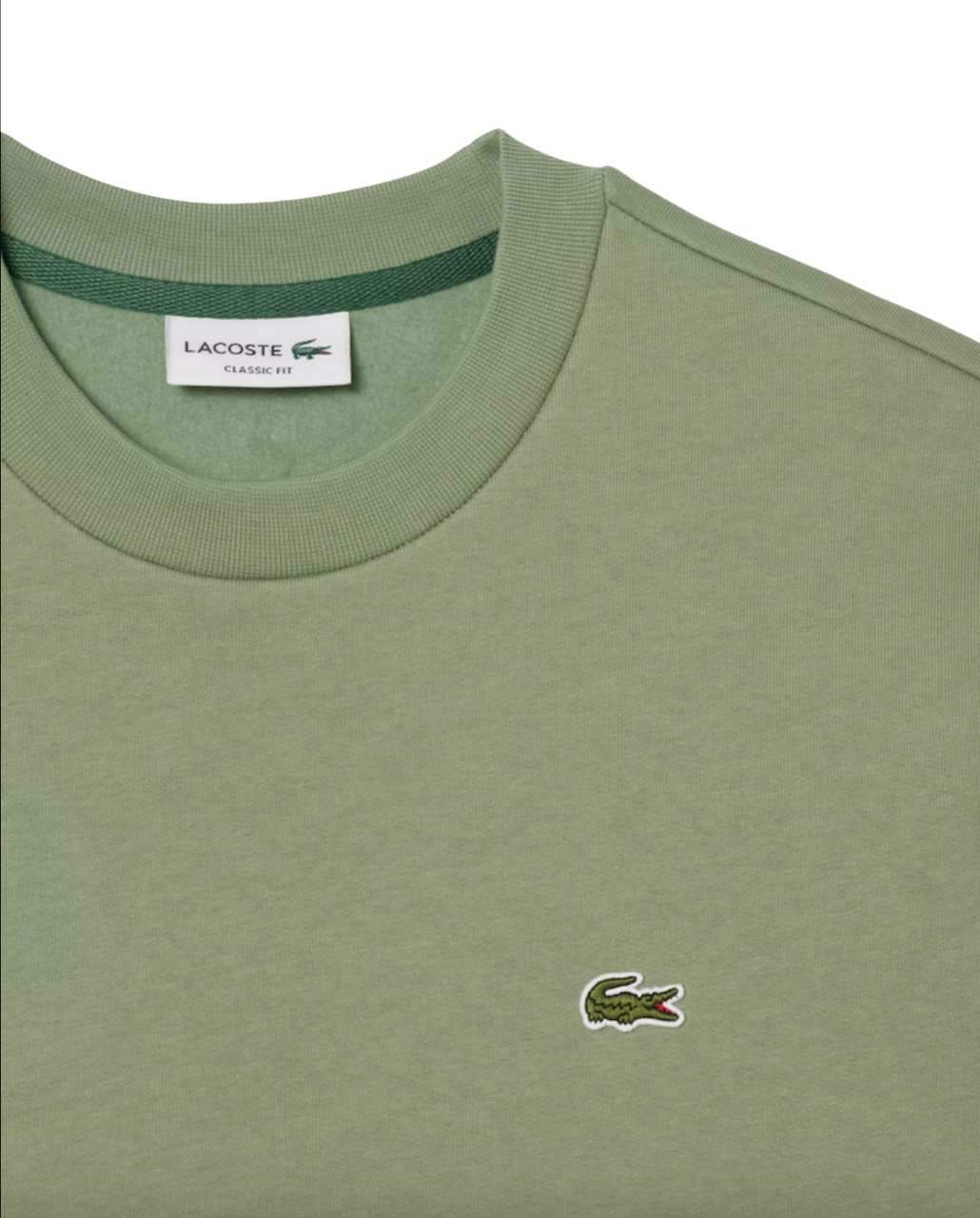Lacoste Ronde Nek Trui Thyme Groen Groen