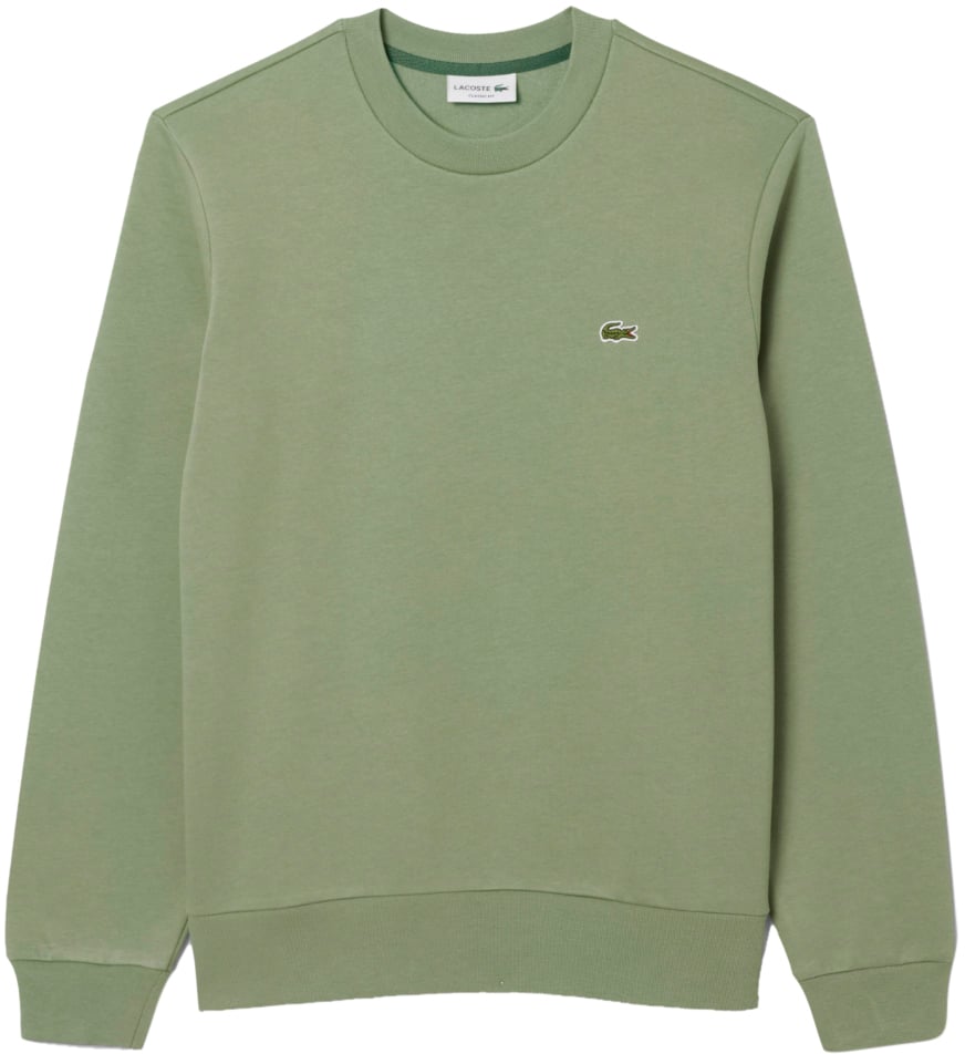 Lacoste Ronde Nek Trui Thyme Groen Groen