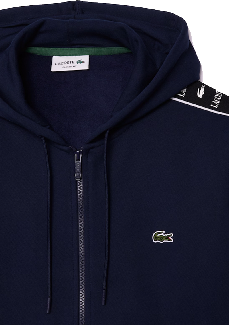Lacoste Lacoste Sweatshirt Zipper Blauw