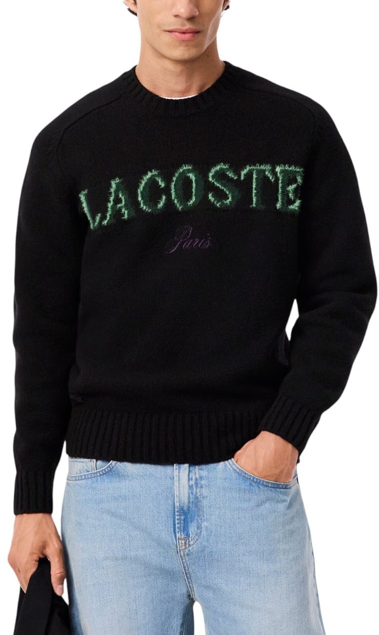 Lacoste Heren Trui Zwart