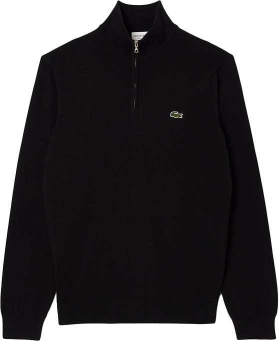 Lacoste Lacoste Sweater 1/4 Zipper Zwart