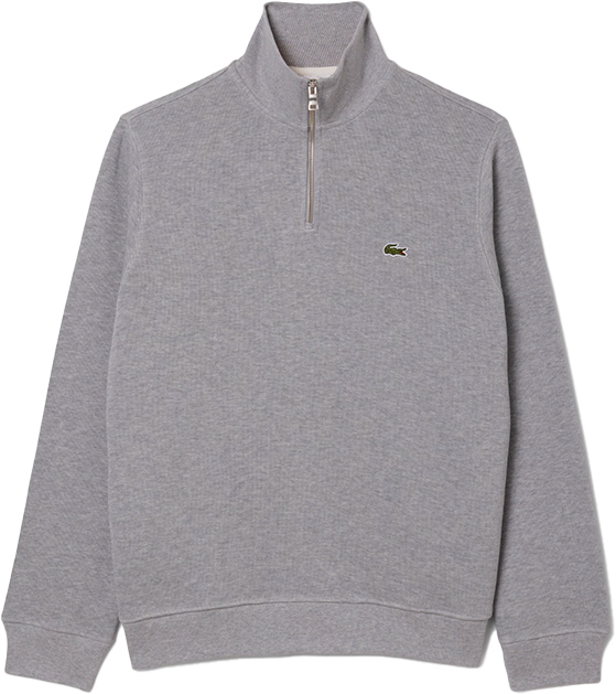 Lacoste Lacoste Sweatershirt 1/4 Zipper Grijs