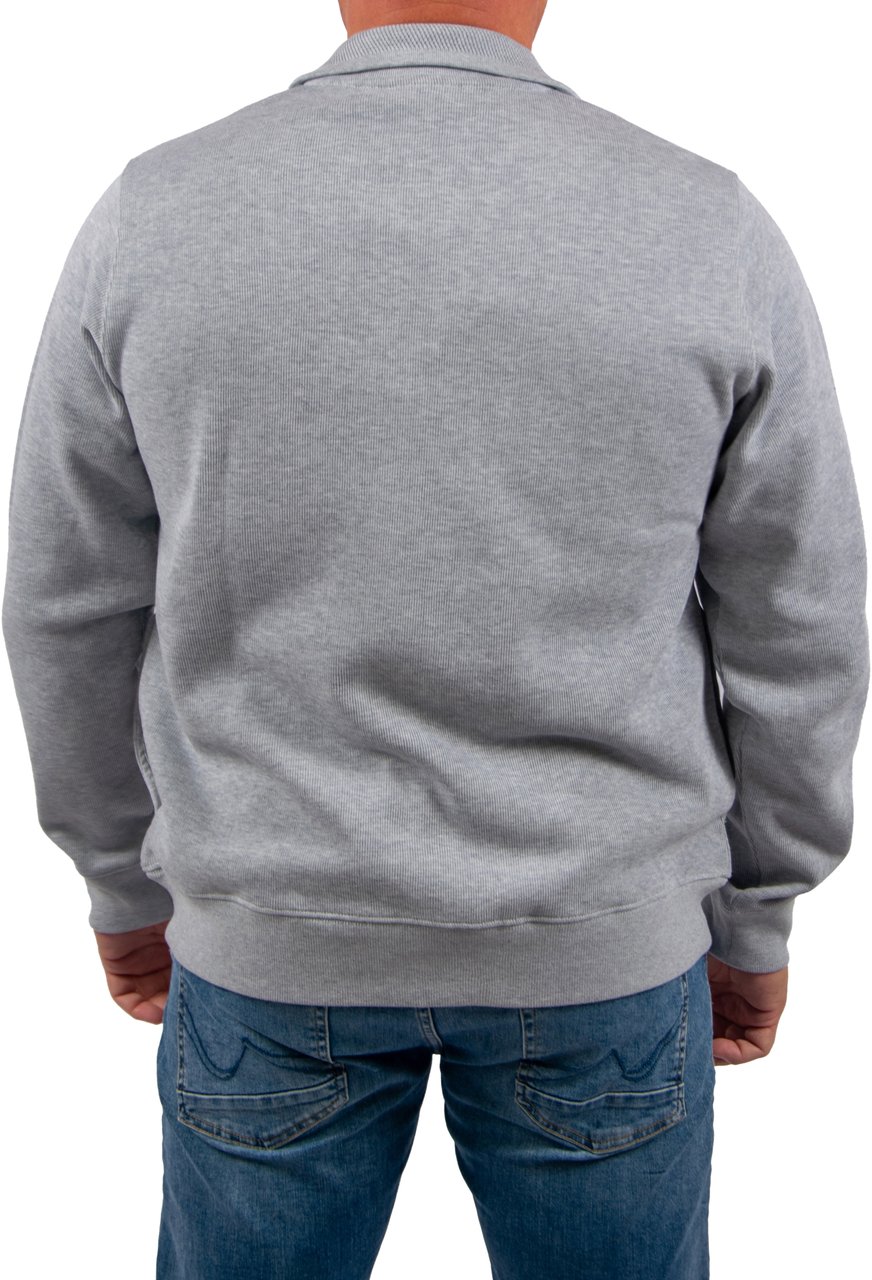 Lacoste Lacoste Sweatershirt 1/4 Zipper Grijs