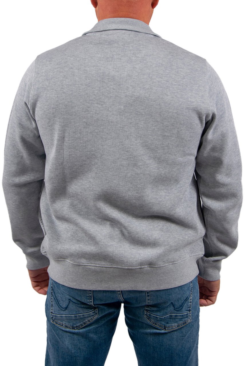 Lacoste Sweatershirt 1/4 Zipper Grijs
