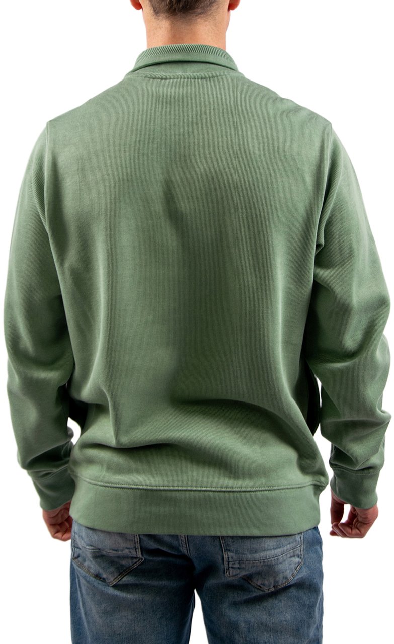 Lacoste Lacoste Sweatershirt 1/4 Zipper Groen