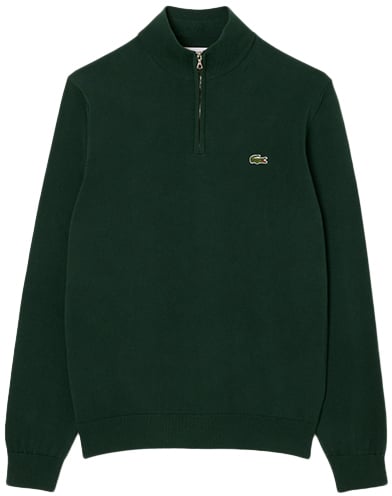 Lacoste Lacoste Sweater 1/4 Zipper Groen