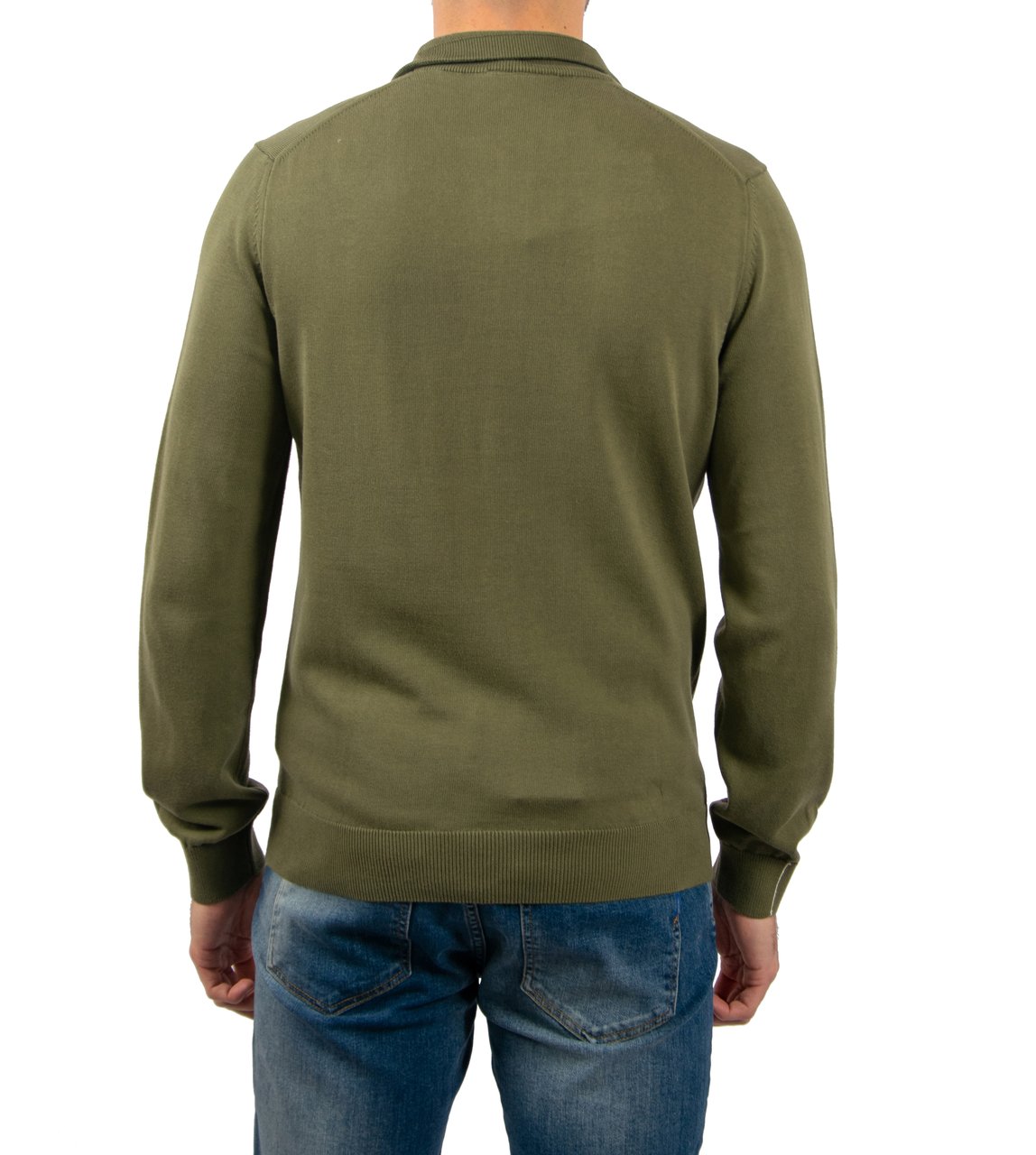 Lacoste Lacoste Sweater 1/4 Zipper Groen