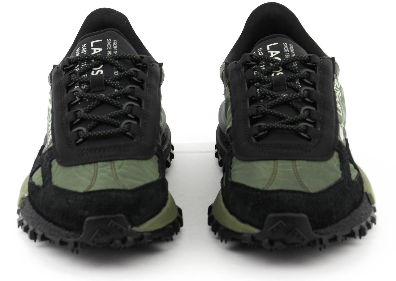 Lacoste Elite Active Sneaker Black Green Groen