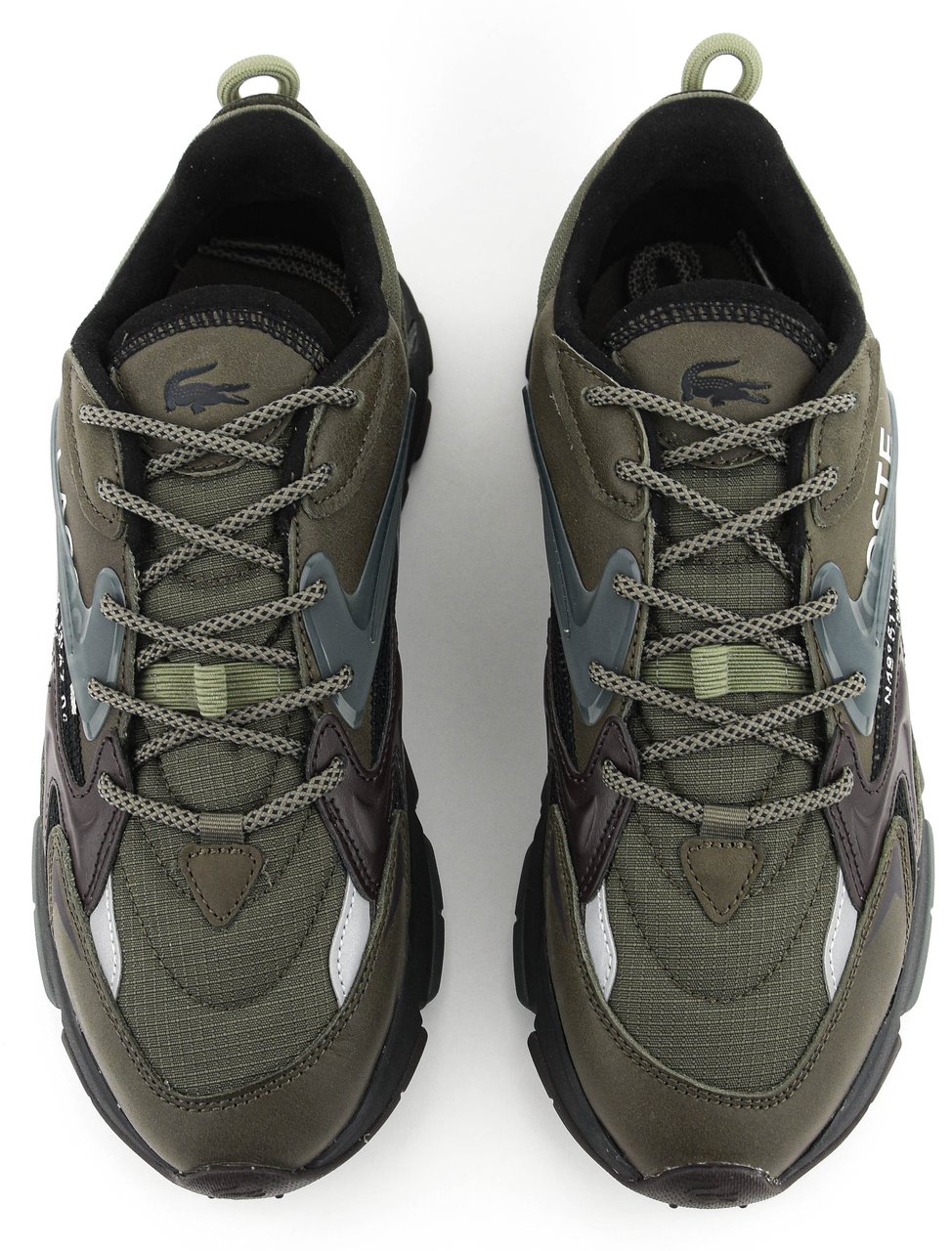 Lacoste Neo Tech Sneaker Brown Blk Bruin