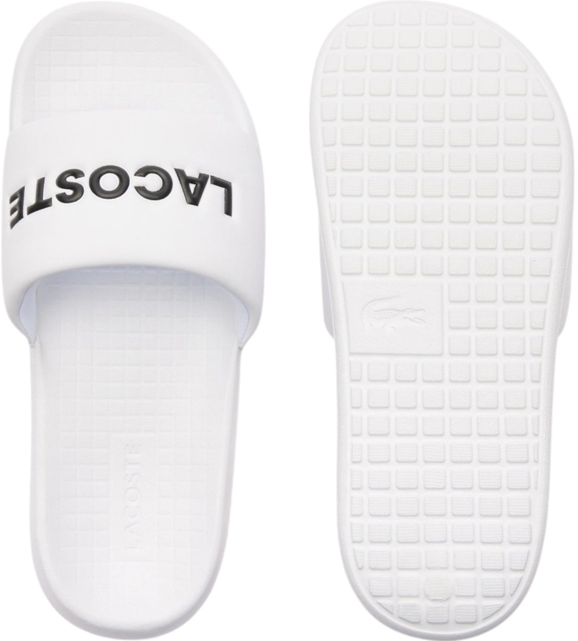 Lacoste Heren Slipper Wit