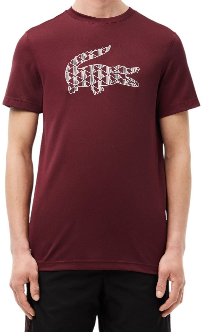 Lacoste Heren T-Shirt Bruin