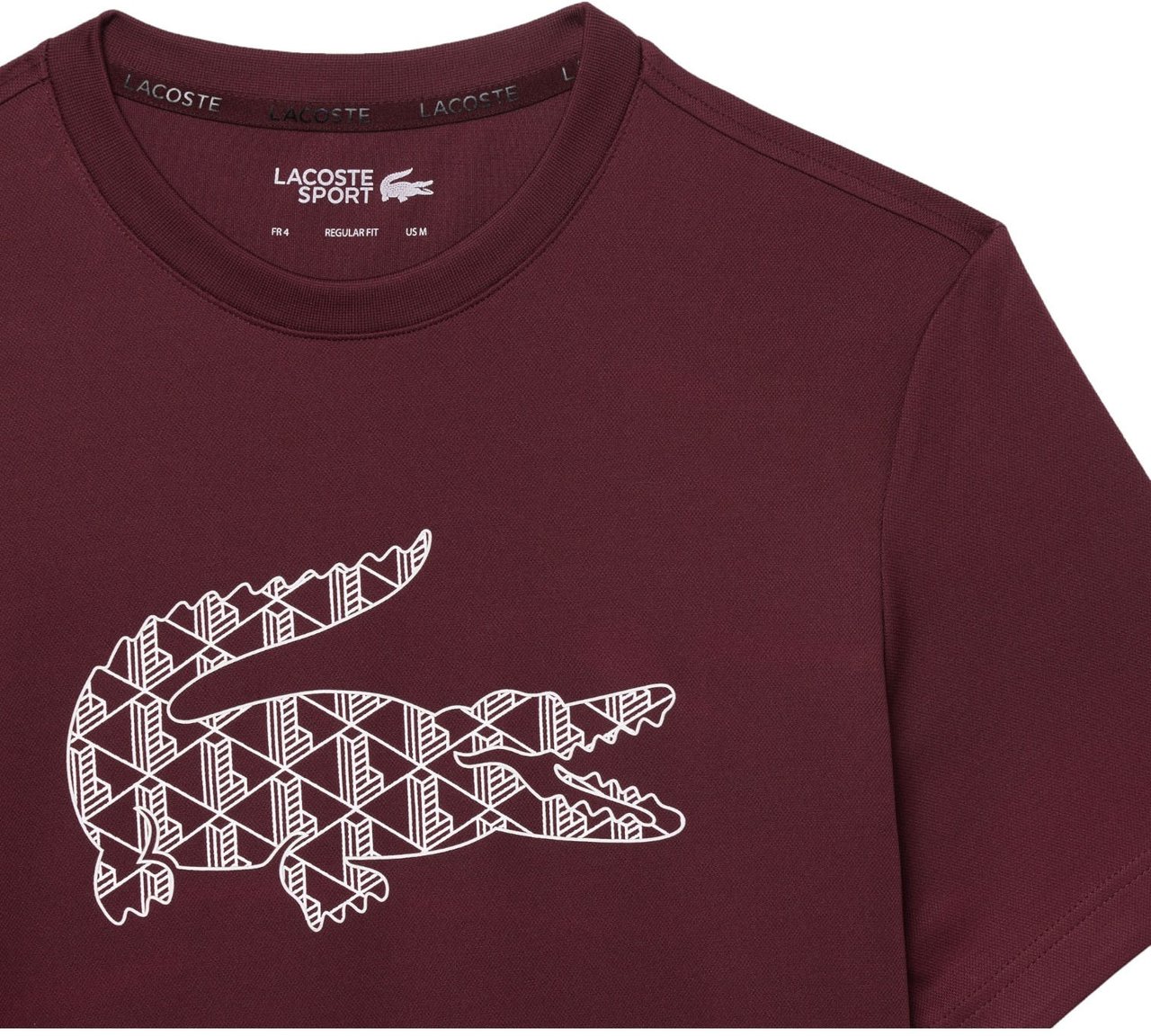Lacoste Heren T-Shirt Bruin