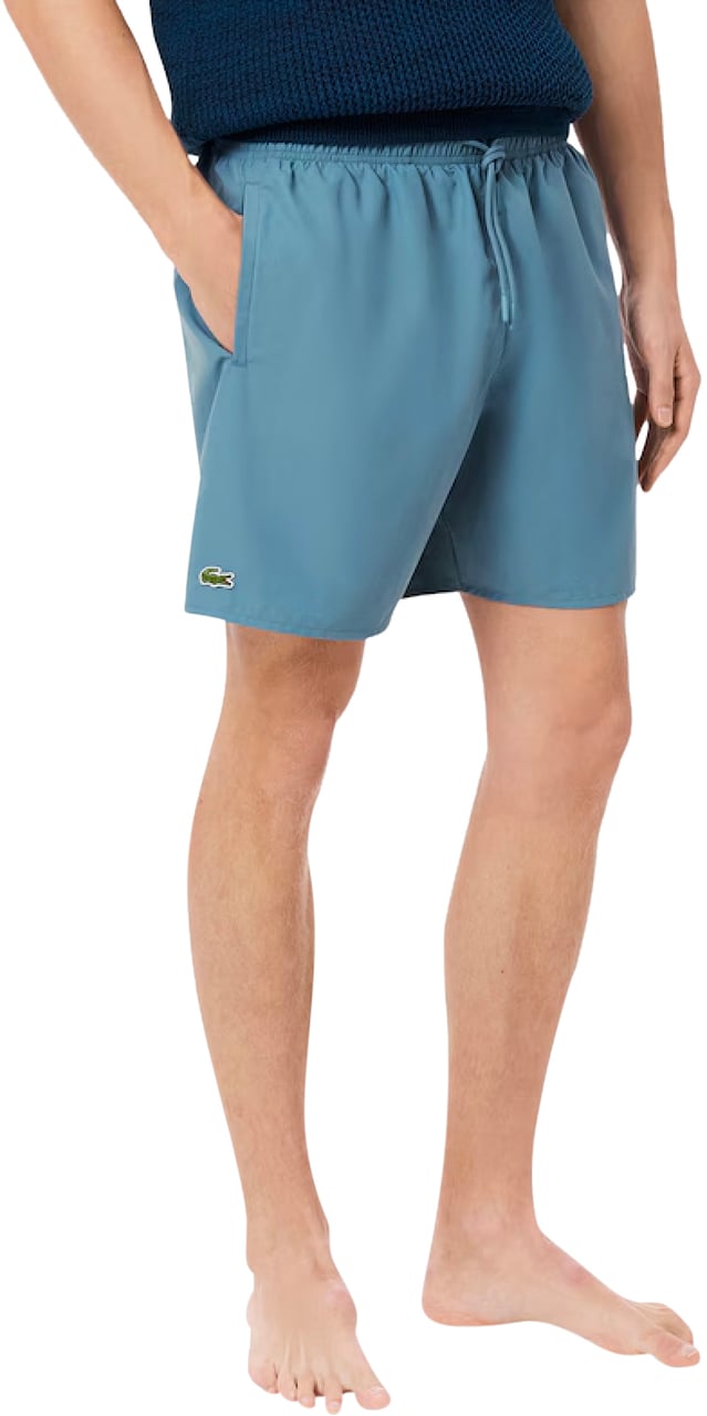 Lacoste HM Swimming Trunks Limestone/Green Divers
