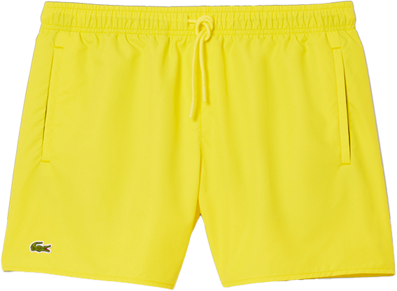 Lacoste Lacoste Swimming Trunks Geel