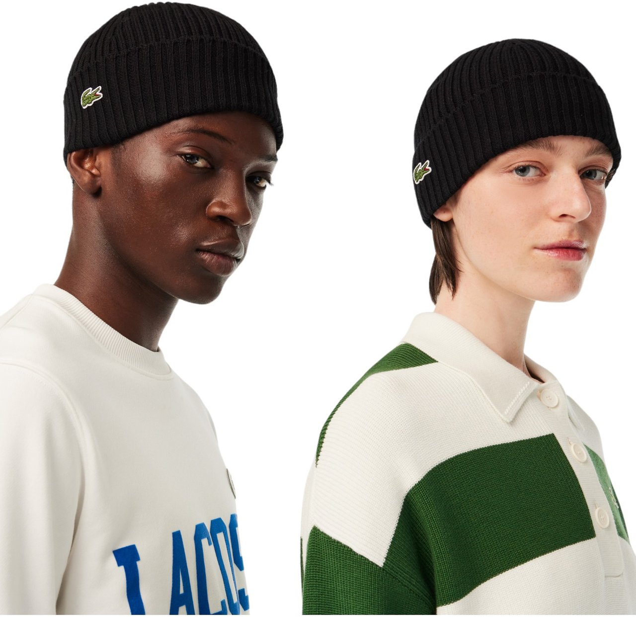 Lacoste Heren Muts Zwart