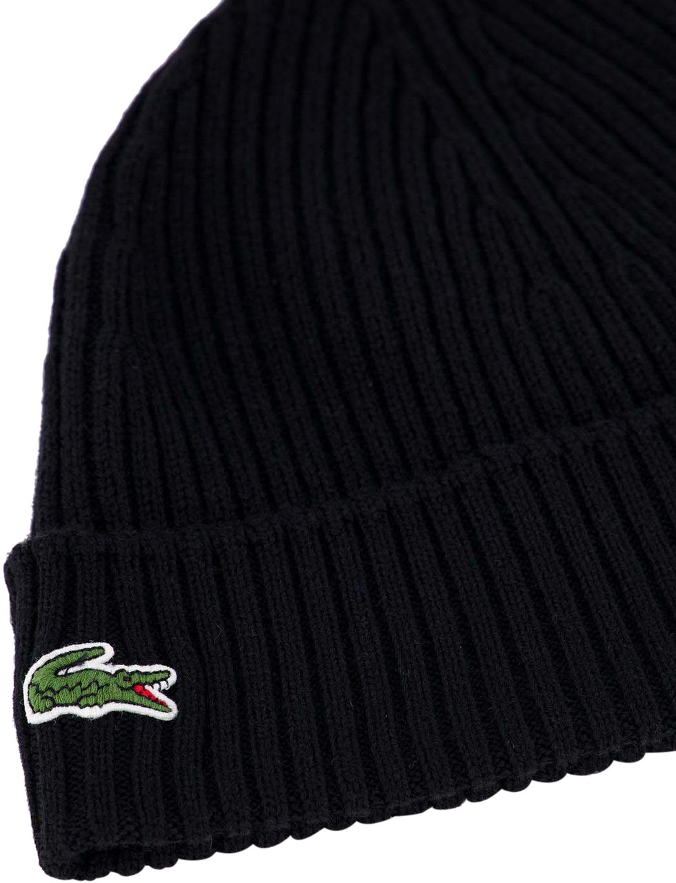 Lacoste Heren Gebreide Muts Zwart Zwart