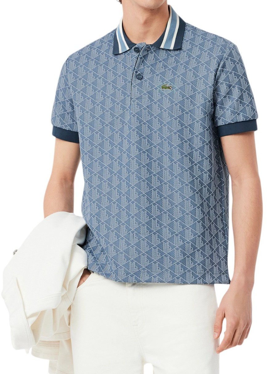 Lacoste Heren Polo Blauw