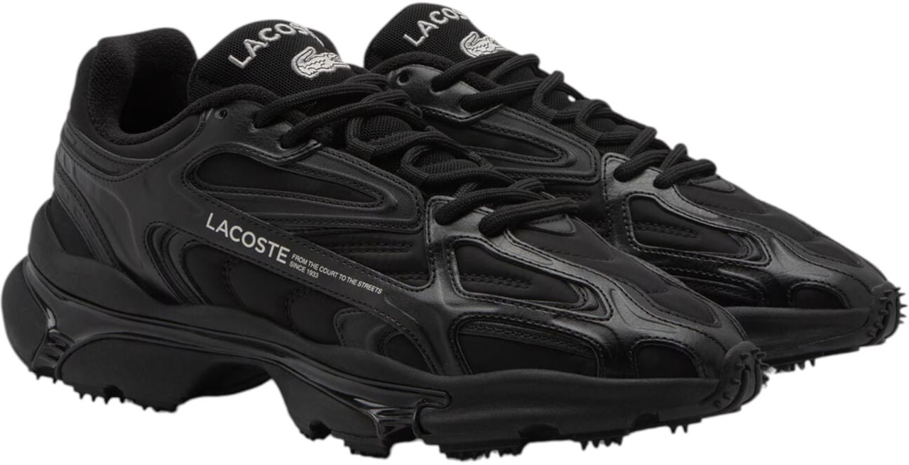 Lacoste Heren Sneakers Zwart
