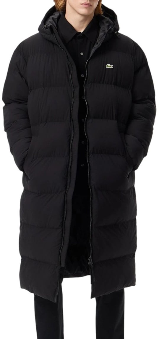 Lacoste Heren Jas Zwart