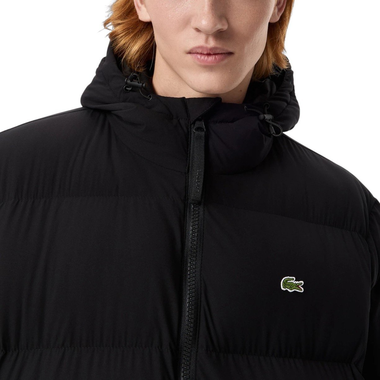 Lacoste Heren Jas Zwart