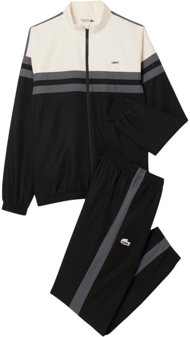 Lacoste Heren Trainingspak Zwart