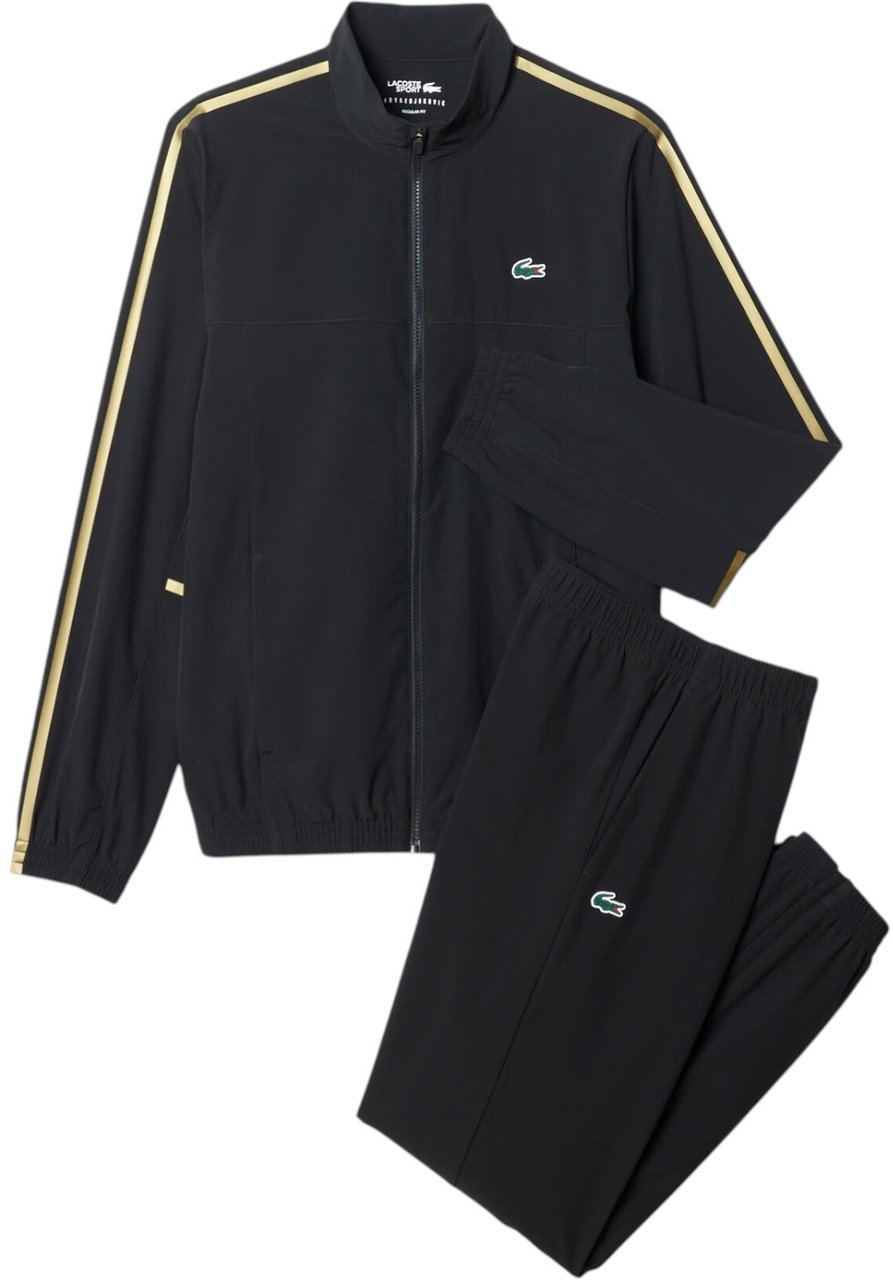 Lacoste Heren Trainingspak Zwart