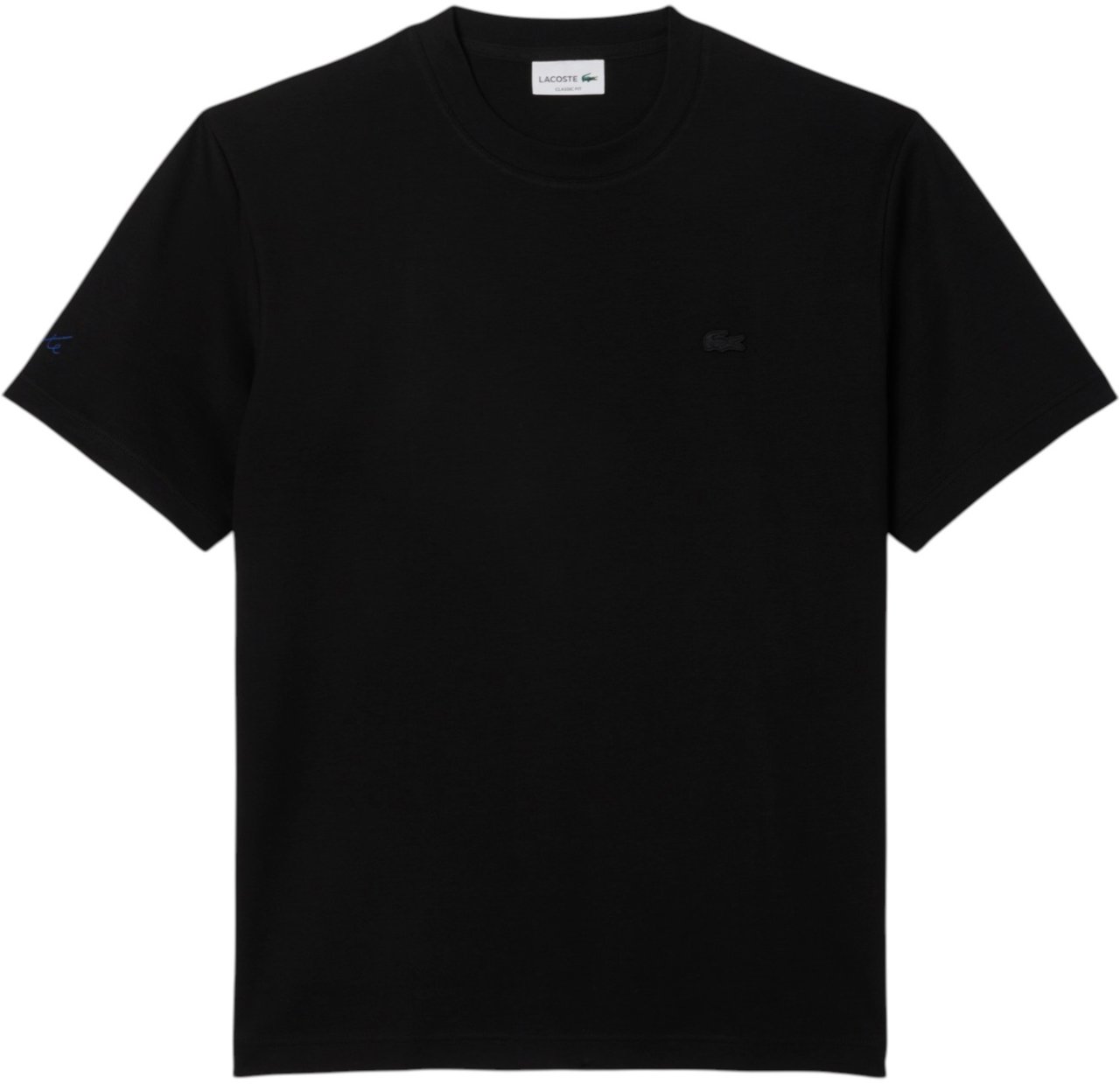 Lacoste Heren T-shirt Zwart